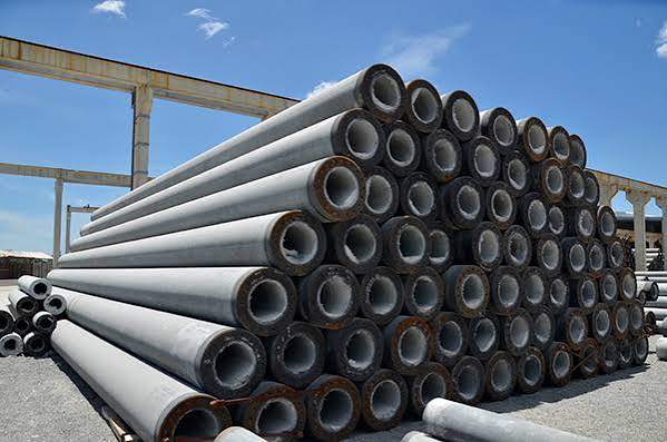 Cọc ly tâm D300 thành phẩm, sẵn sàng giao công trình